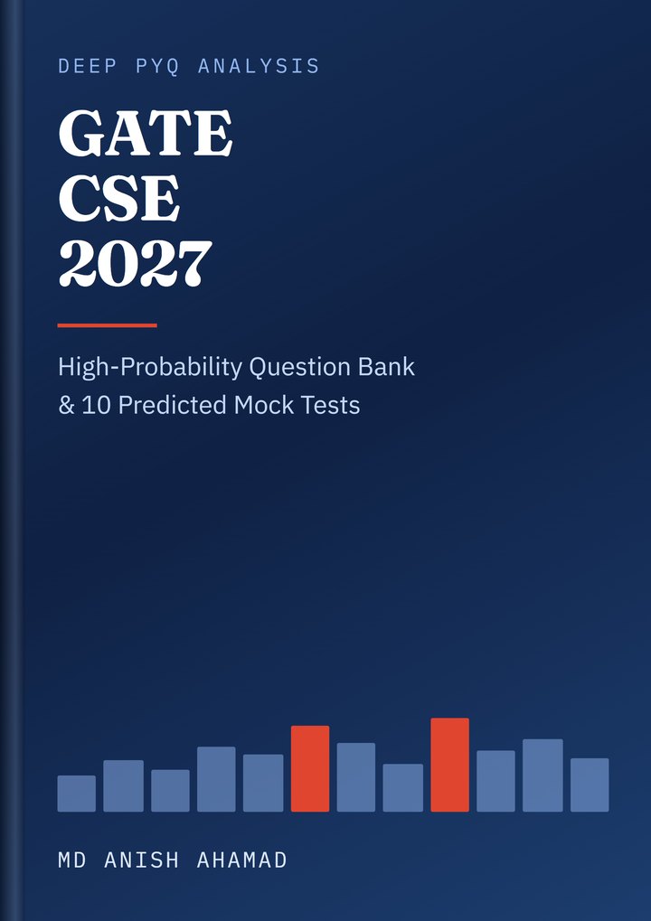GATE CSE 2027 book cover