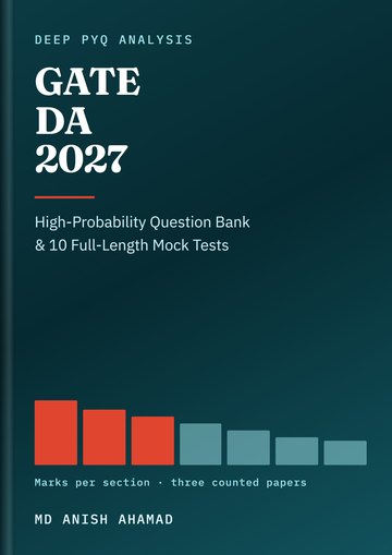 GATE DA 2027 book cover